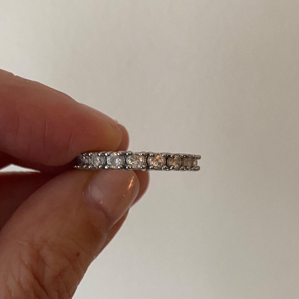 Bijouterie Gonin classic round stone eternity band Tyler the Creator